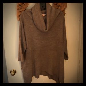 Cowl neck sweater